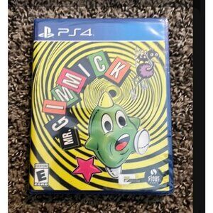 PS4 SEALED Mr. Gimick -reversible cover- limited run